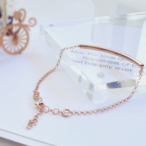 Tube Bracelet Sterling Silver - anelarevese - 1