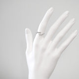 - A| Bow Open Ring Sterling Silver