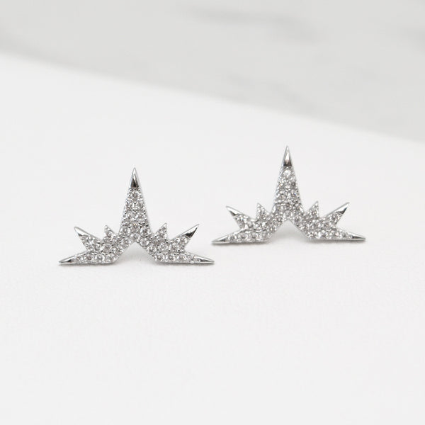 - A| Eiffel Earrings Sterling Silver