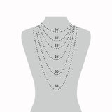 - A| 7 Chams Necklace Sterling Silver