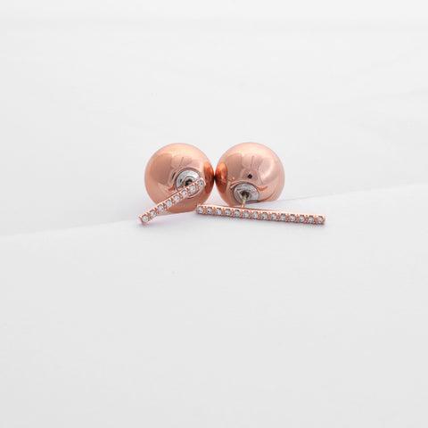 Unbalance Rose Ball Sterling Silver - anelarevese - 1