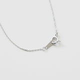 Textured Bar Necklace Sterling Silver - anelarevese - 4