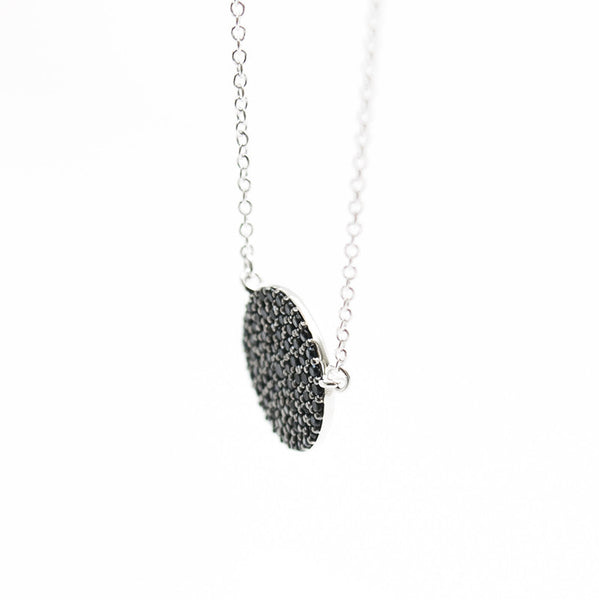 - A| Black hole Necklace Sterling Silver - anelarevese - 2