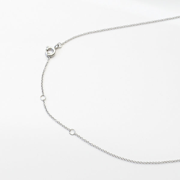 Cross Necklace (S) Sterling Silver - anelarevese - 2