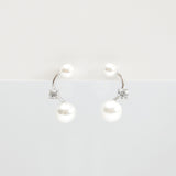 - Pearls and CZ Sterling Silver - anelarevese - 1