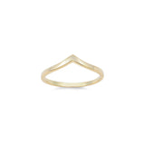 A- Simple | Gold Ring Sterling SIlver - anelarevese - 1